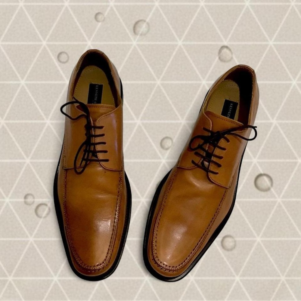 Kenneth Cole NY Y2K Work Shoes,  Made in Italy Size 12 100% Leather